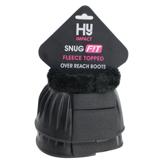 Hy Equestrian Fleece Topped Over Reach Boots