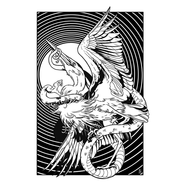 ART PRINT - AN EYE FOR AN EYE - BLACK VERSION