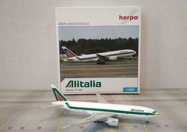 Alitalia B777-200 (I-DISA), 1:500, Herpa