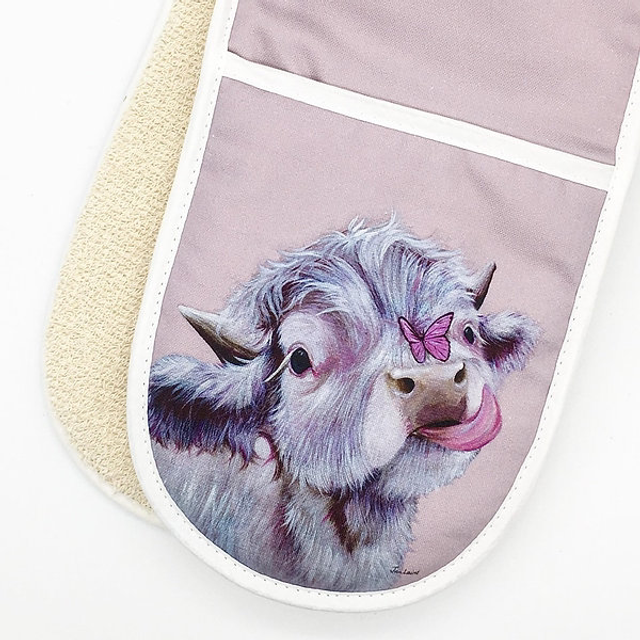 Fluttering By Oven Glove