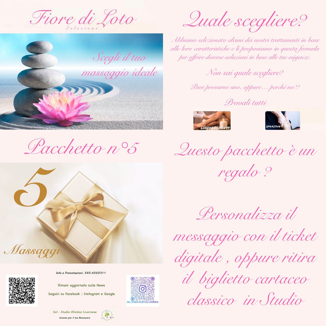 Pacchetto 5 Fiore di Loto