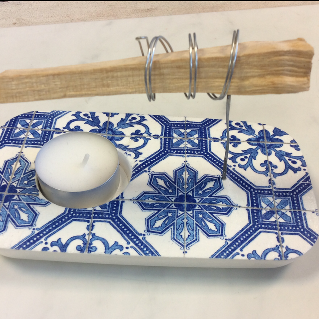 QUEIMADOR DE PAU SANTO