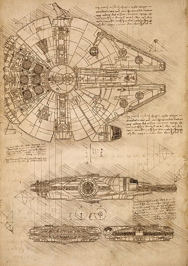 Millennium Falcon, daVinci edizione limitata 20/20
