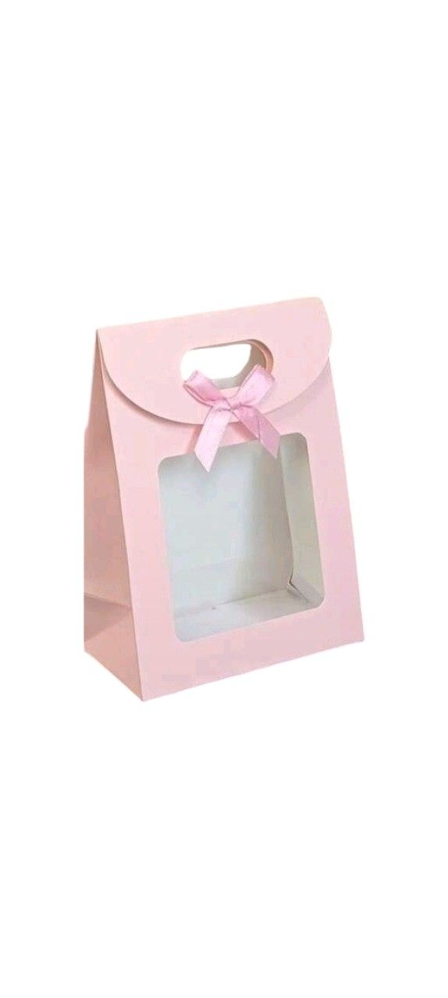 Boite à cadeaux rose