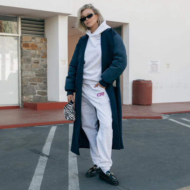 Ada Wool Long Coat Navy