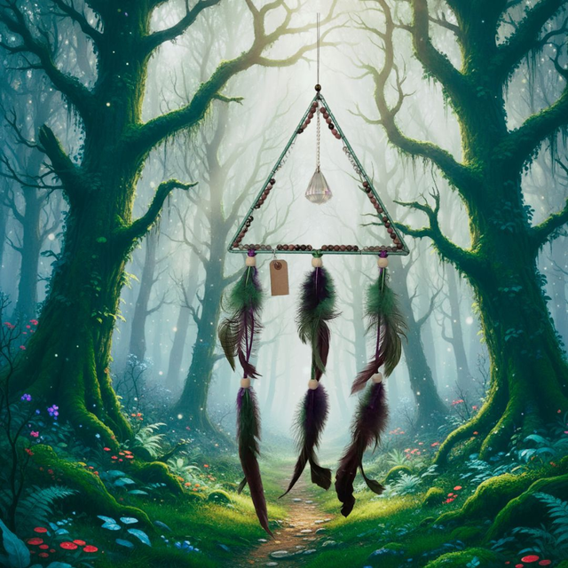 Attrape-Soleil en Rhodonite et Labradorite