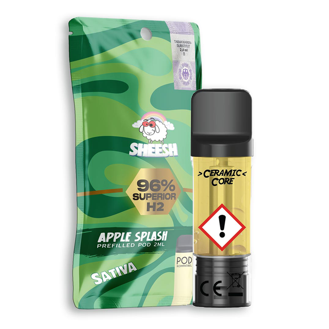 Sheesh - 10-OH H2 Superior Pod - Apple Splash 2ml