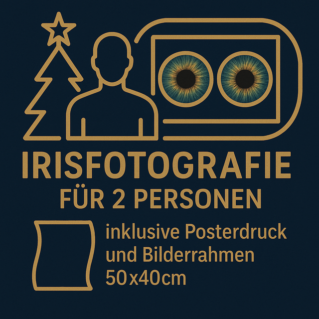 Irisfoto-Geschenksets (Weihnachts-Edition)