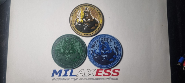 Pack 3 rondaches école de DIJON PVC