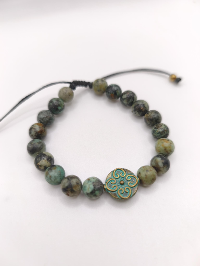 Bracelet turquoise africaine 