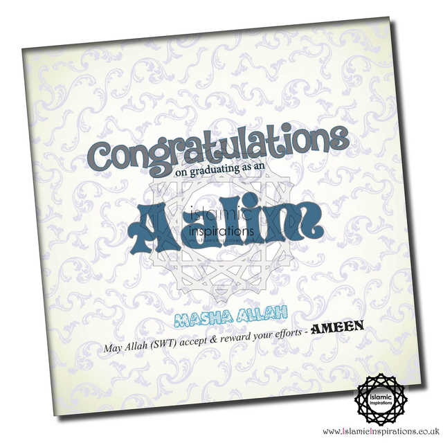Aalim Graduation Greeting Card - CHL006