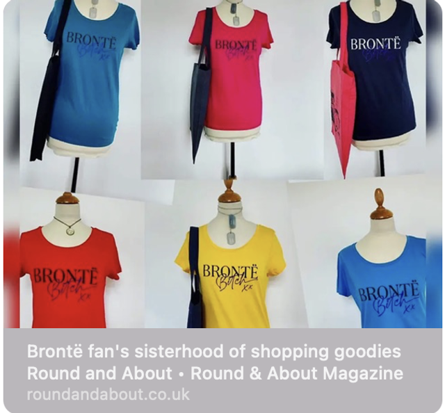 (LAST ONE) Brontë Bitch branded T-shirt yellow 