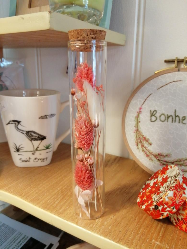 Tube de Fleurs séchées