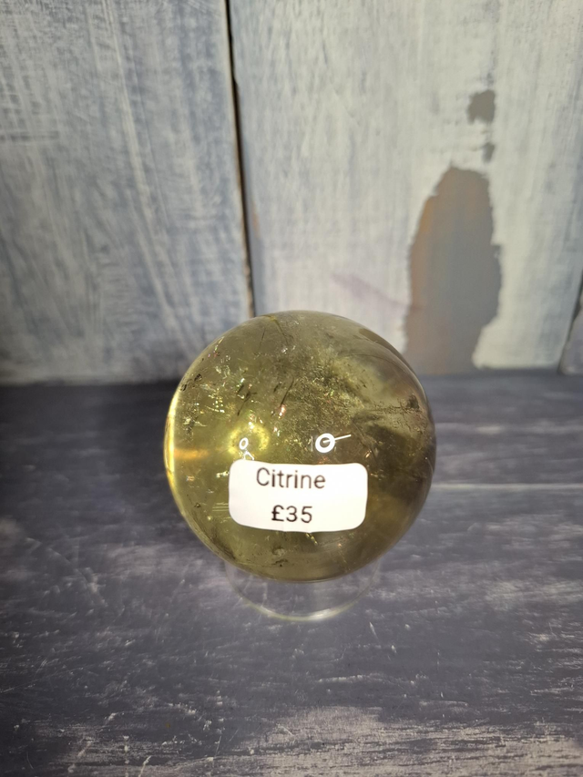 Citrine Sphere 
