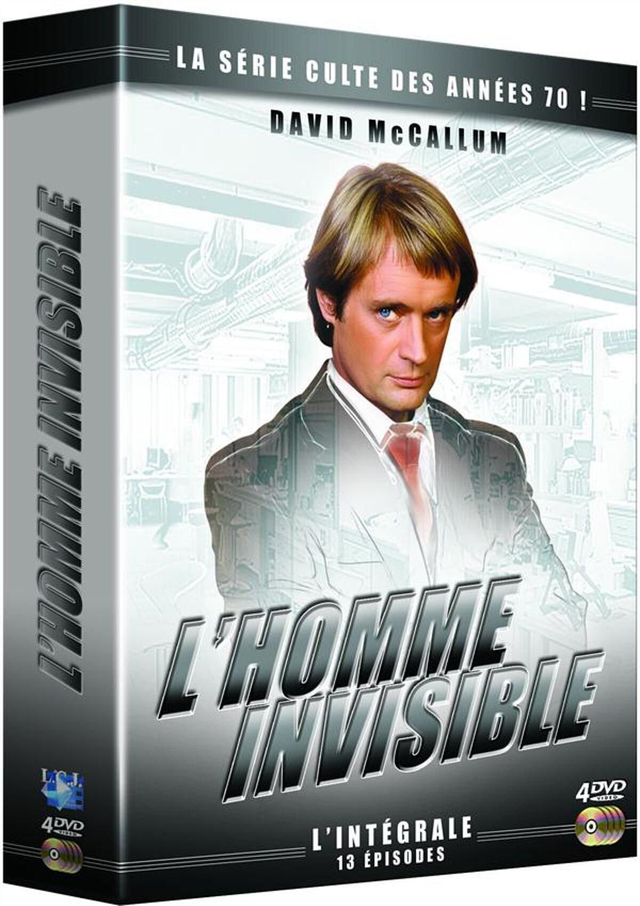 Coffret l&#039;homme invisible 4 Dvd 13 épisodes.  Neuf