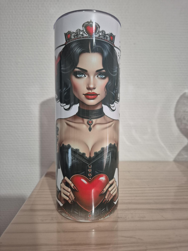 Tumbler Reine de cœur 