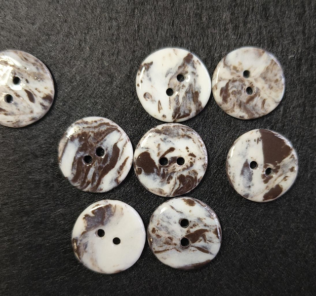 Boutons terres mêlées 