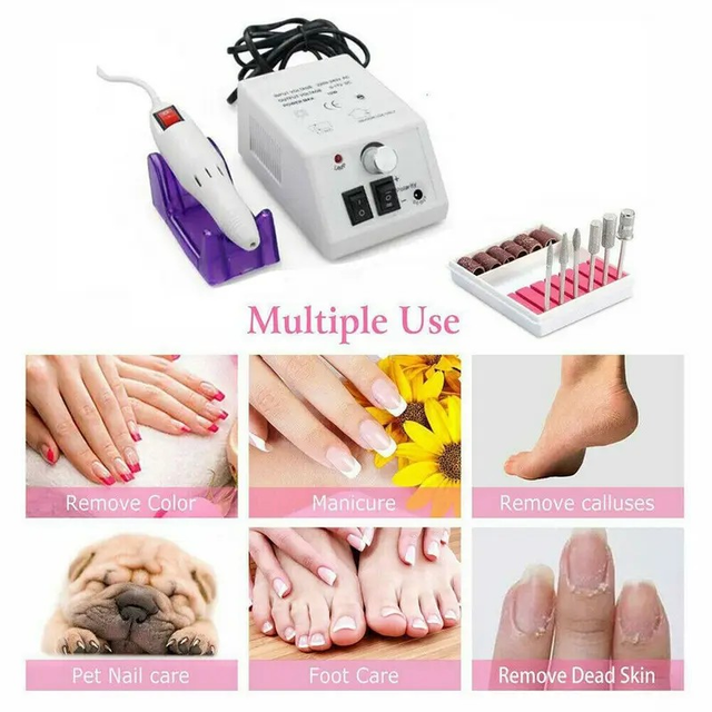 Electric Nail Art File Drill Machine