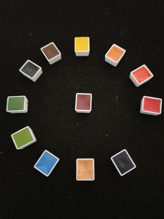 Demi-godet rose trémière