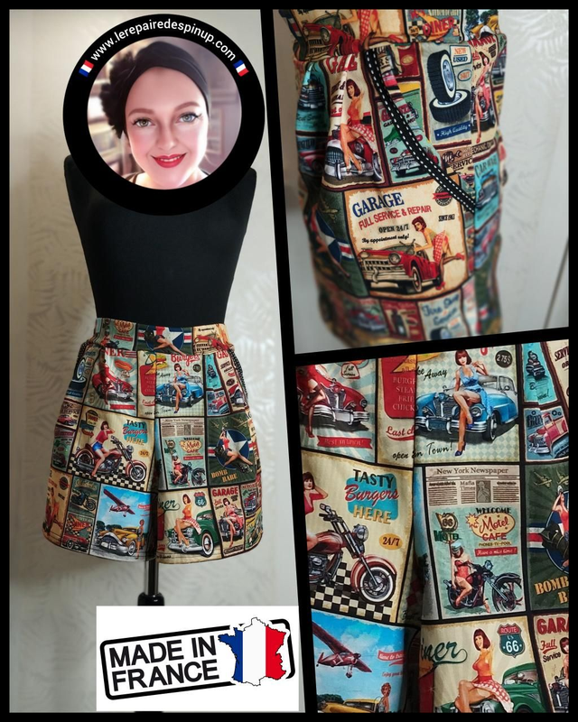 Short Modèle Vintage Dîner T44/50