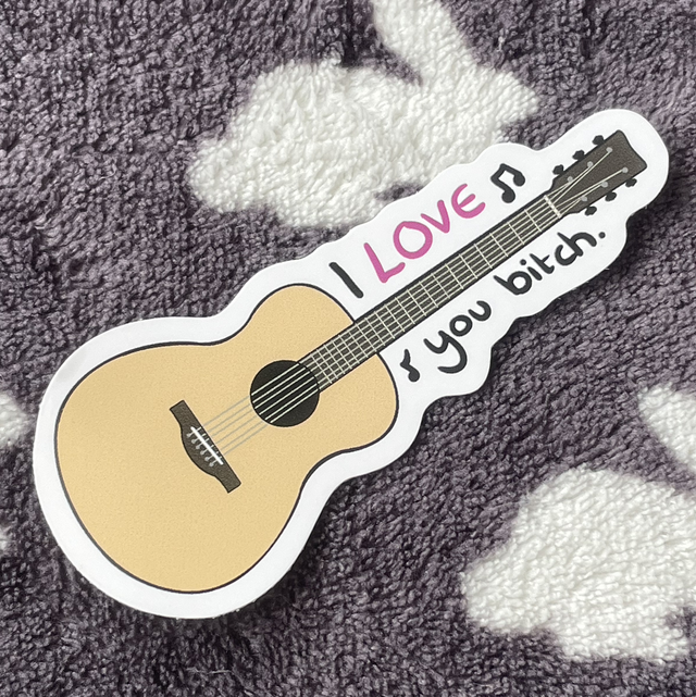 Guitar Sticker