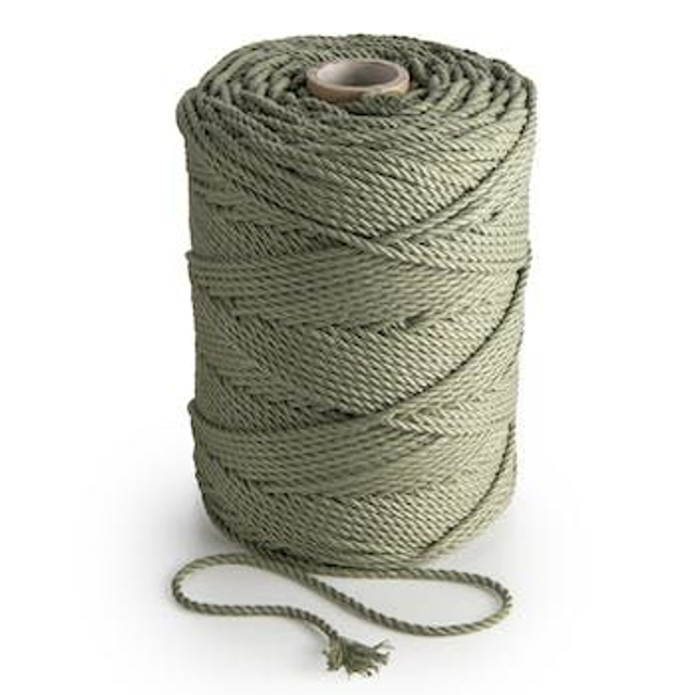 3mm Licht Olive - 3 strengen - 200m
