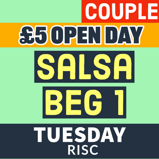 Salsa TUE OPEN DAY Beg 1 - COUPLE