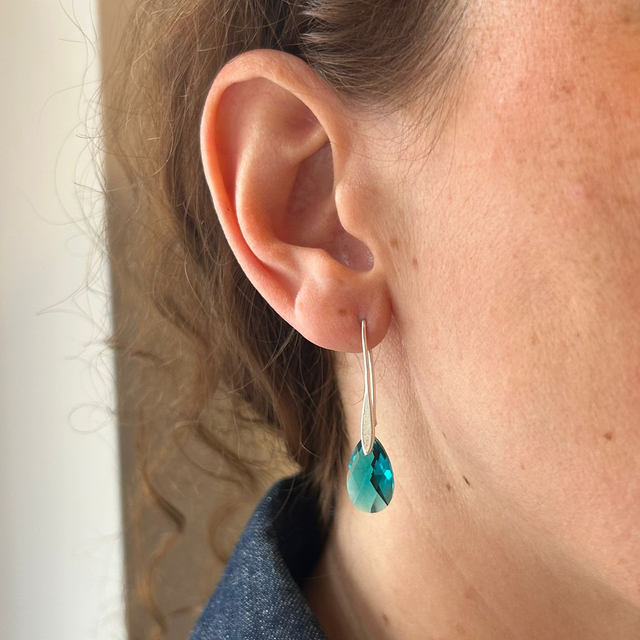 Boucles d'oreilles turquoises