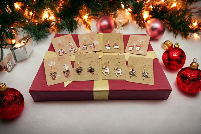 Christmas Animal Hook Earrings