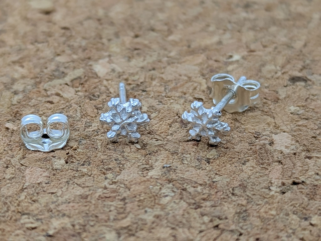 XSmall Snowflake Earrings
