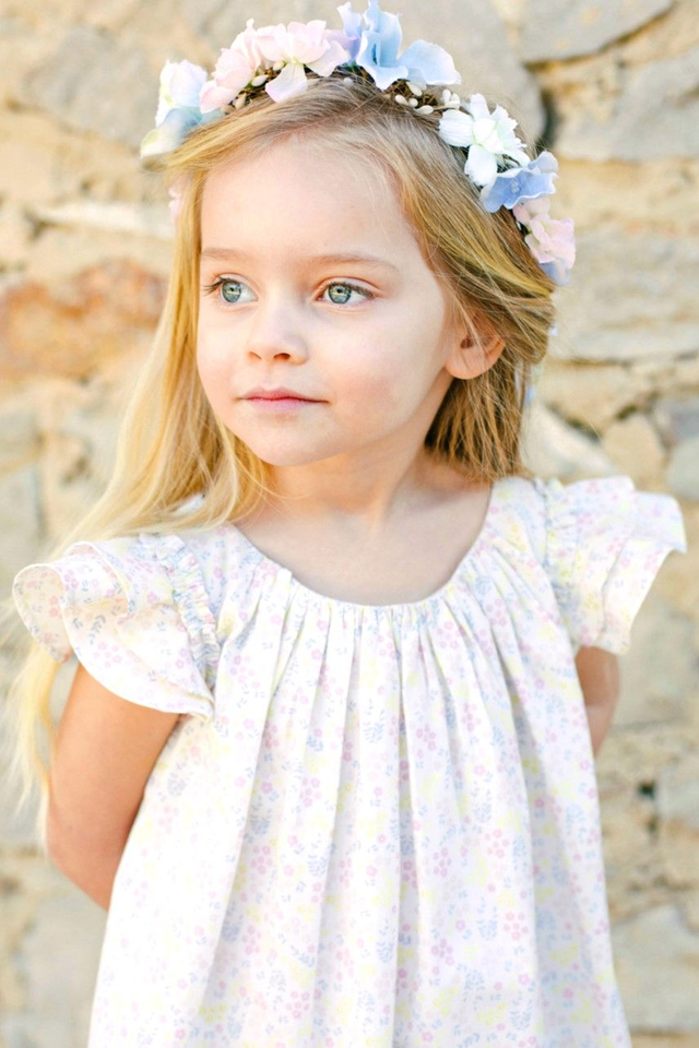 Couronne de Fleurs Anaïs - Fille  