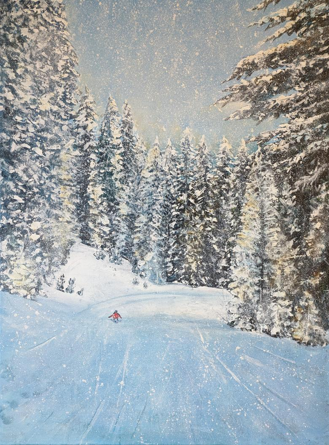 Snow day
Giclee print 