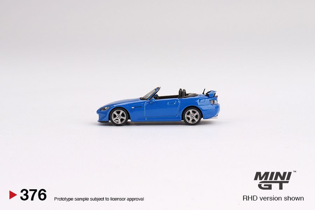 MGT00376 Mini GT 1/64 Honda S2000 (AP2) Type S Apex Blue (RHD)