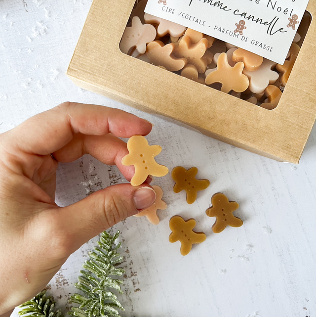 Coffret fondant parfumé - Collection de Noël - Pomme Cannelle