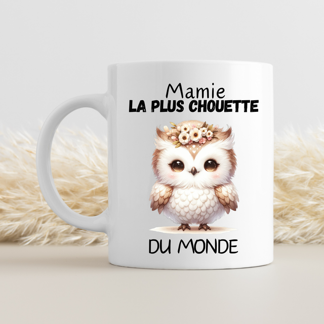 Mug Mamie la plus chouette ...