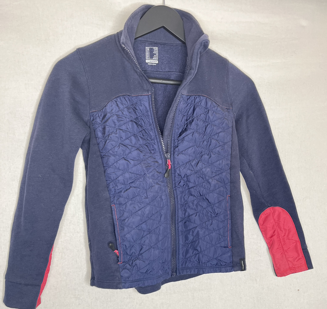 Veste Fouganza Marine/rose 10ans