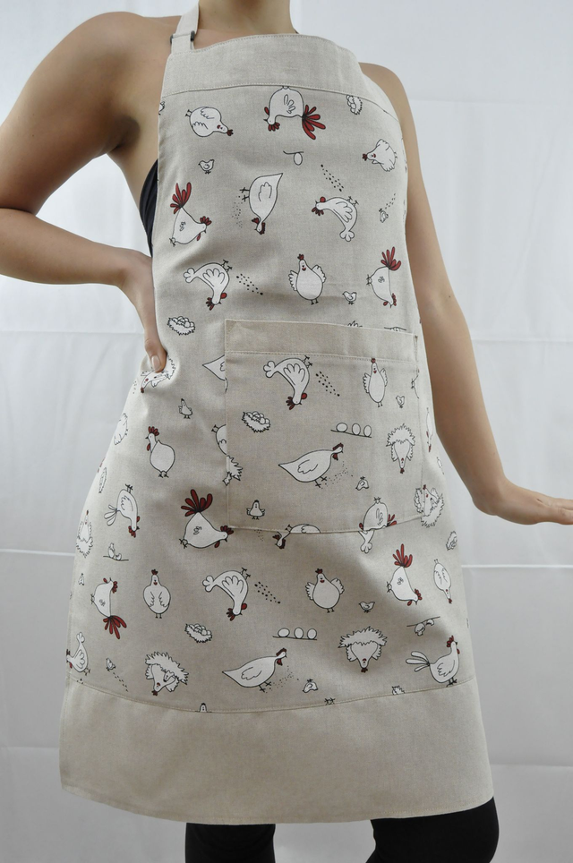 Chicken &amp; Chicks Apron