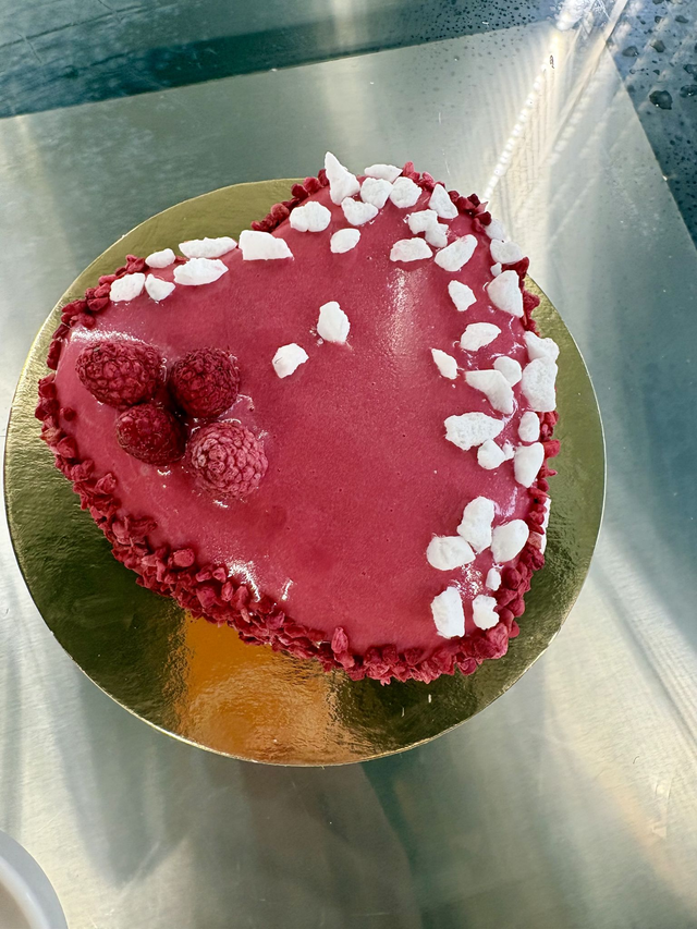 Gâteau cœur Saint-Valentin