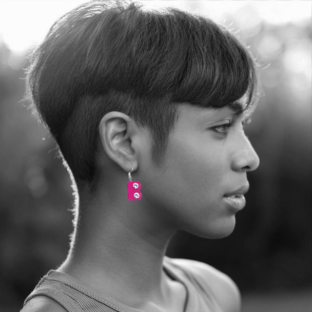 1x2 brick with two "diamonds" earrings