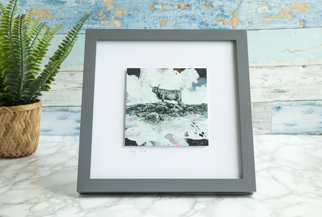 Reef Coo Mixed Media Original