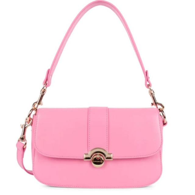 SAC BAGUETTE LANCASTER LIGNE PARIS MEDAILLE - ROSE