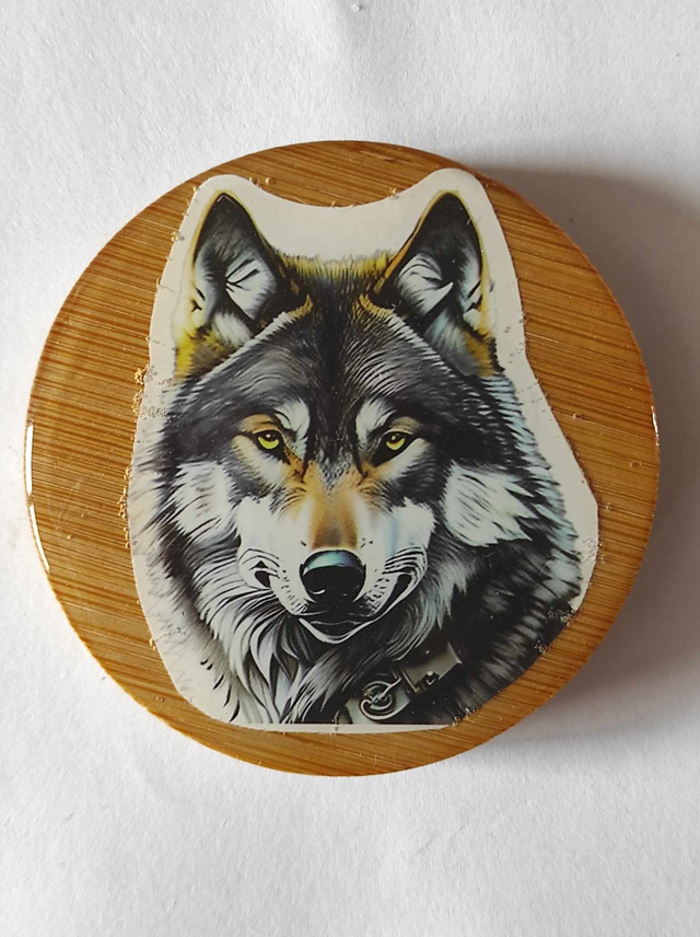 Décapsuleur Loup mégnétique frigo