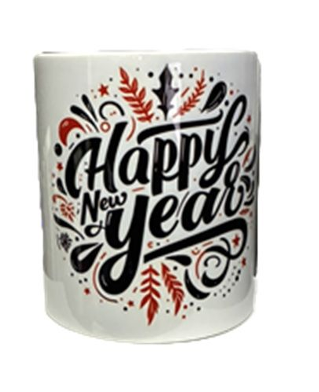 Happy New Year fun mug