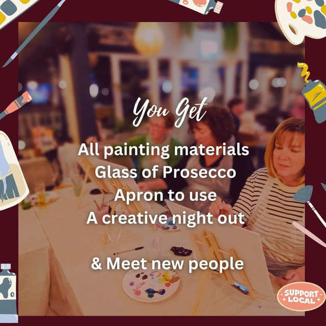 Brush & Sip Night @ The Boathouse - June 9th