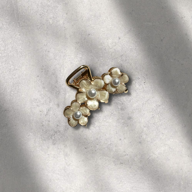 Pearl Blossom Haarklammer