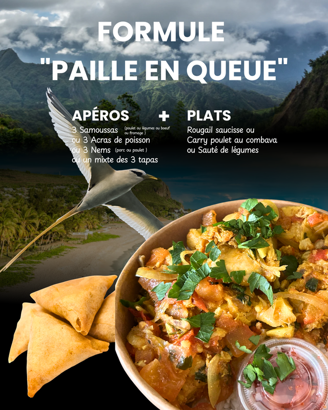 Formule "Paille en queue" (Apéro + Plat)