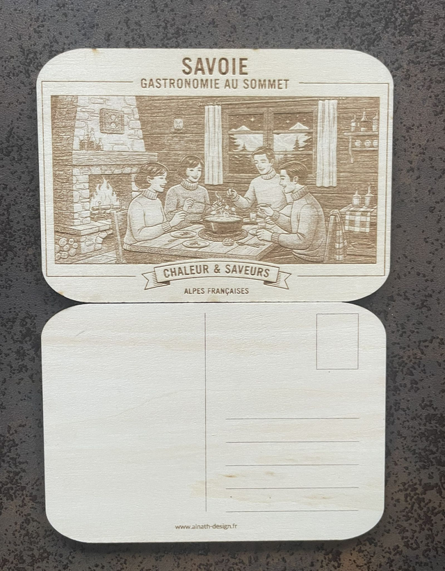 Cartes postales - L'hiver au sommet