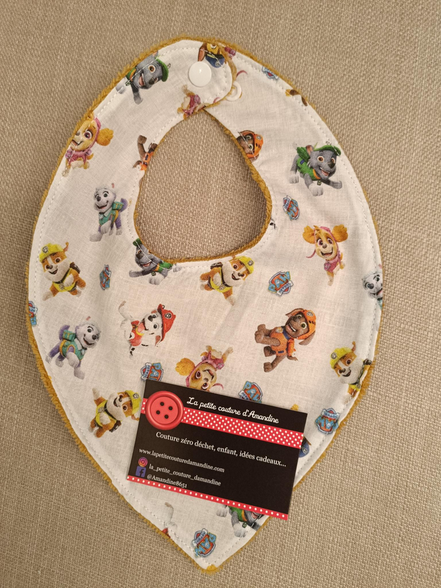 Bavoir bandana Pat'patrouille 