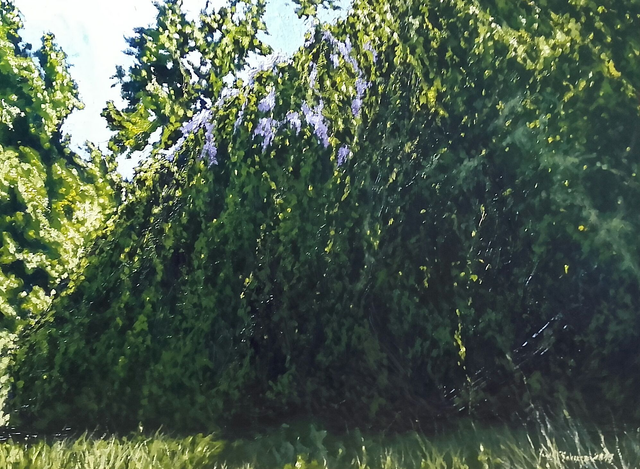 Bez, 60x81, olej, płótno, 2019