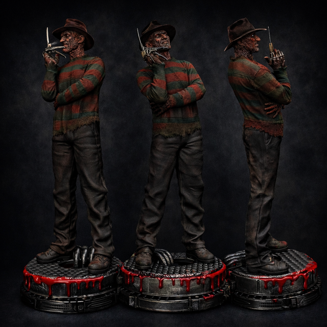 Statue FREDDY série horror movie